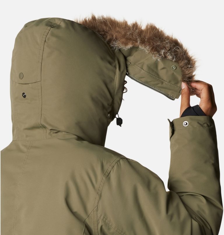 Women's Columbia Little Si Omni-Heat Infinity Insulated Jackets Olive | Plus Size CA-W6A80